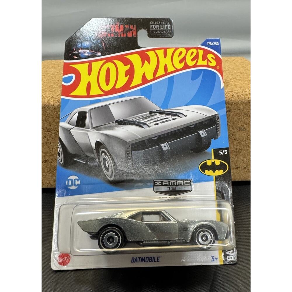2022 Hot Wheels Batmobile ZAMAC 10yrs #13 Walmart Exclusive